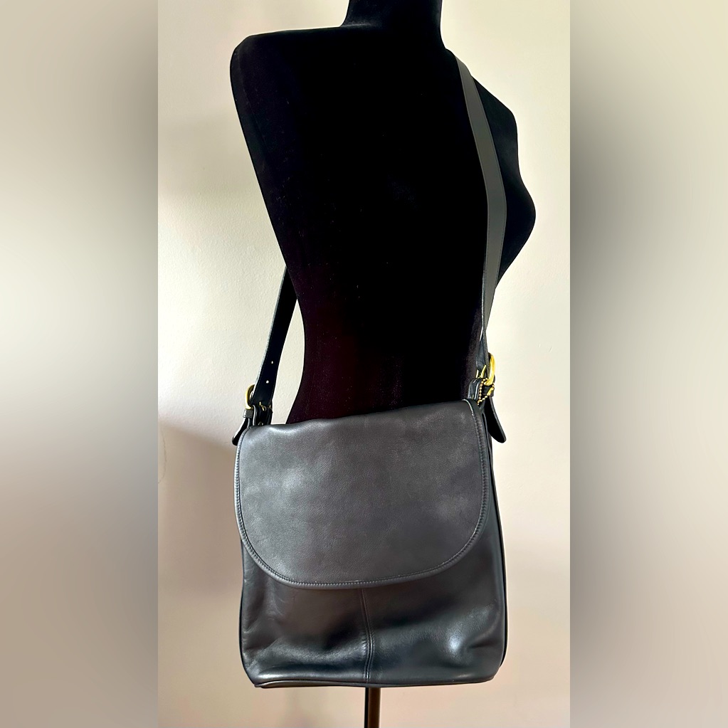 Coach Flap Crossbody Leather